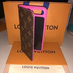 Authentic Louis Vuitton 7/8 plus iPhone case